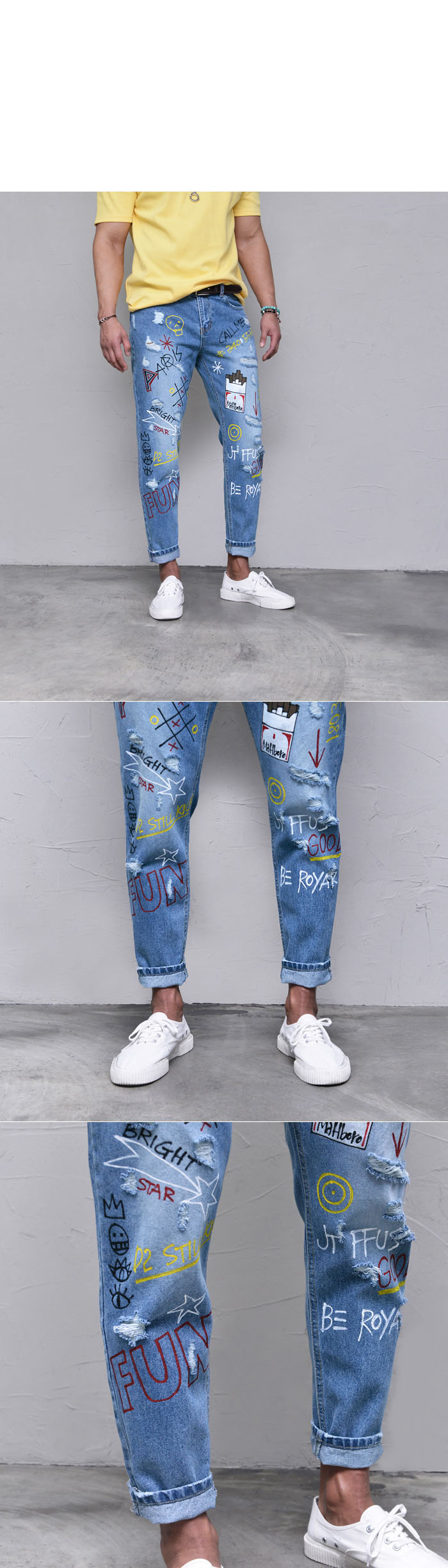 semi baggy jeans